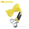 S80202 14mm Tow Towing Rope Strap Heavy Duty Car Recovery Metal Hooks